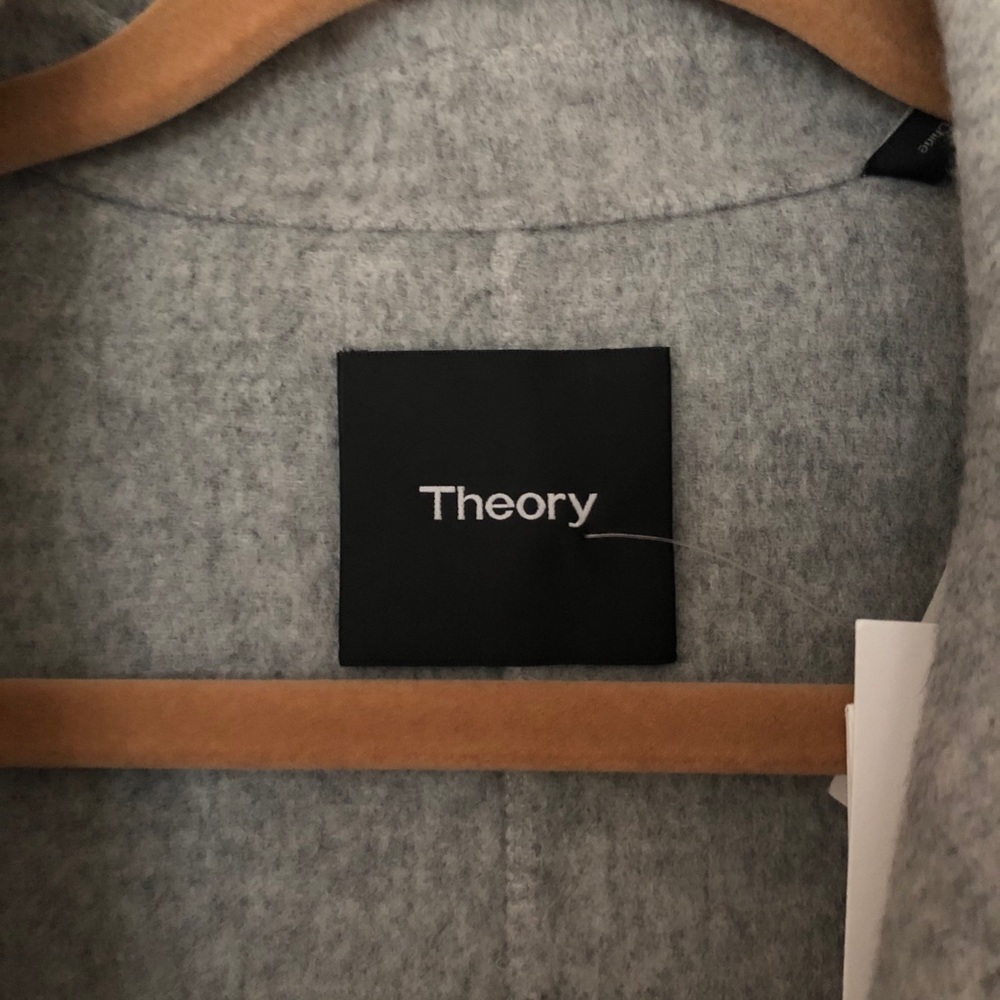 Theory NWT Easy One Button Wool Cashmere Coat - Picture 3 of 9